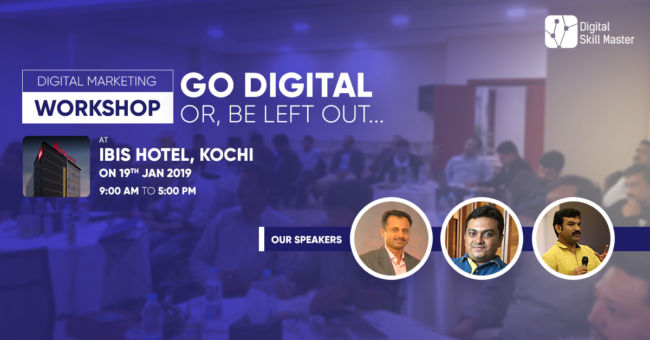 Digital marketing Workshop in Kochi Digital Marketing Workshop in Kochi